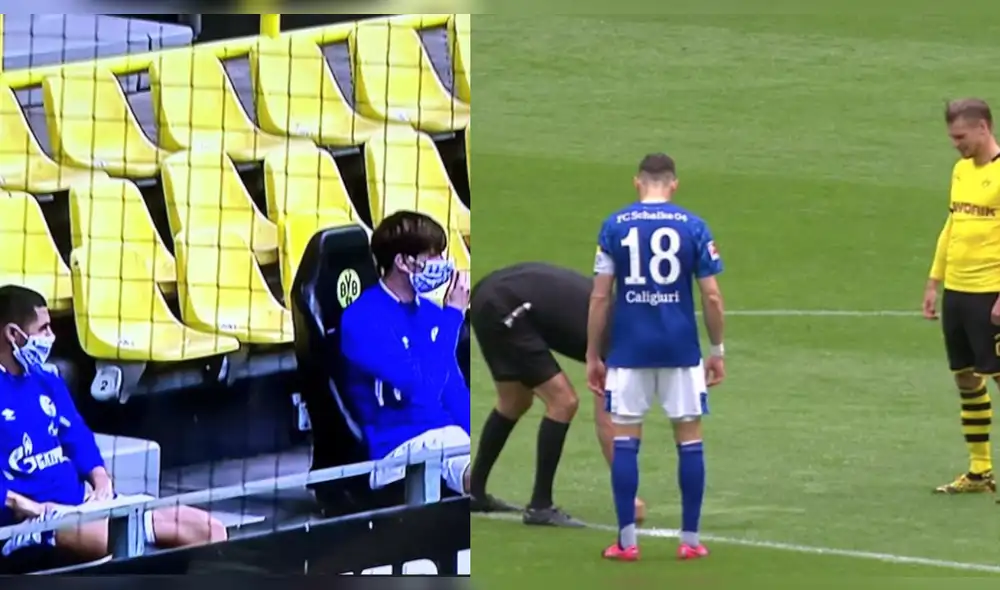 Borussi Dortmund vs. Schalke 04: protocolos de seguridad en el reinicio de la Bundesliga. Borussi Dortmund vs. Schalke 04: protocolos de seguridad en el reinicio de la Bundesliga.