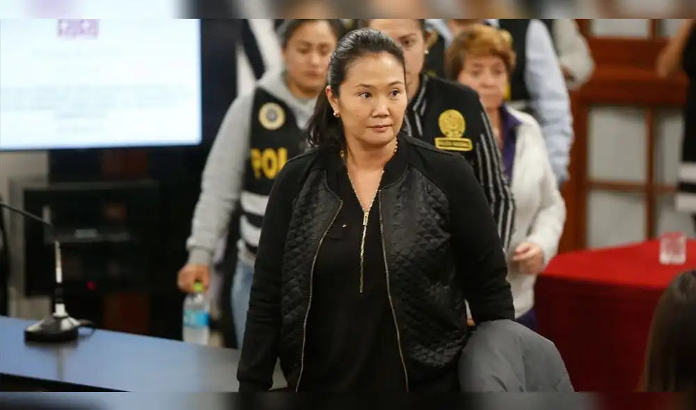 PJ acepta apelación de Keiko Fujimori y queda en libertad