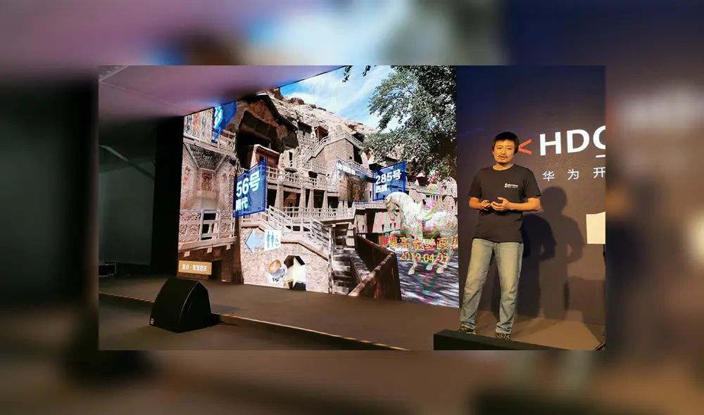 Huawei reveló su nueva aplicación de realidad mixta: Cyberverse.