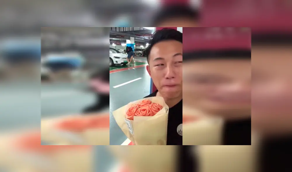 Facebook viral: furor por joven que descubrió infidelidad cuando regalaba flores [VIDEO]