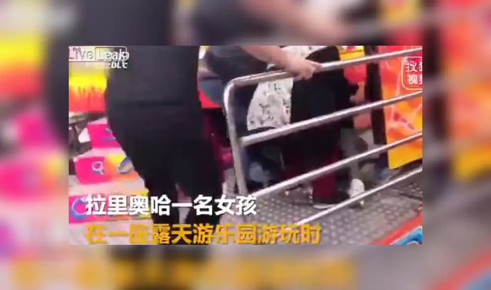 Facebook viral: joven sube a ‘Tagadisco’, aumentan la velocidad y sale expulsada del juego [VIDEO] 