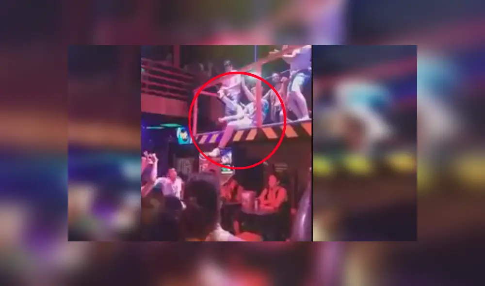 Vía Facebook. Joven quiso demostrar sus dotes artísticos desde un pequeño balcón de discoteca, sin imaginar que todo se saldría de control Vía Facebook. Joven quiso demostrar sus dotes artísticos desde un pequeño balcón de discoteca, sin imaginar que todo se saldría de control