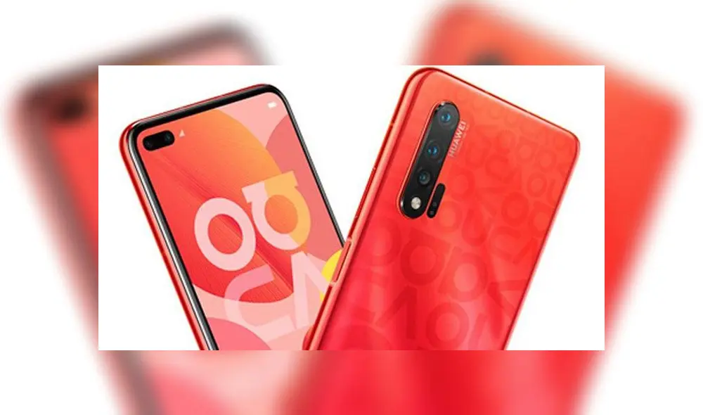 Huawei Nova 6 5G tendrá doble cámara frontal. Huawei Nova 6 5G tendrá doble cámara frontal.