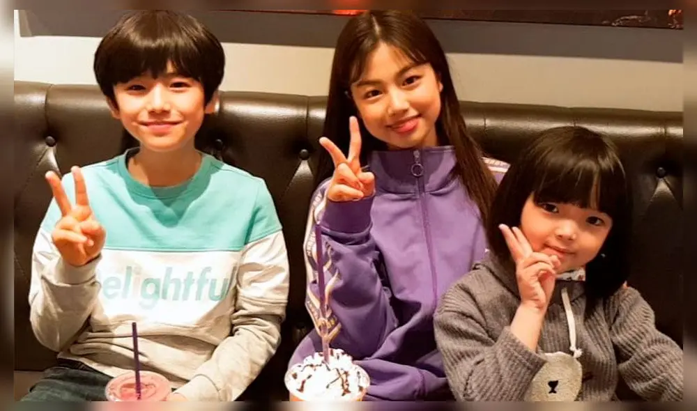 Lee Ga Yeon junto a la actriz infantil An Seo Yeon (quien hace el papel de su hermana Song Seo Jin) y el actor Moon Woo Jin que interpreta a su primo en el dorama Once Again (KBS2, 2020) Lee Ga Yeon junto a la actriz infantil An Seo Yeon (quien hace el papel de su hermana Song Seo Jin) y el actor Moon Woo Jin que interpreta a su primo en el dorama Once Again (KBS2, 2020)