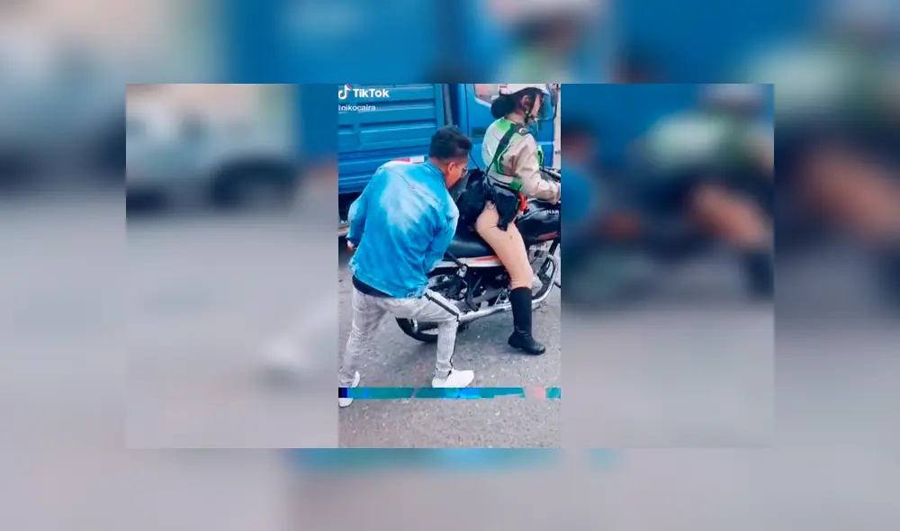 Desliza para ver los detalles del video que se viralizó en TikTok. Foto: Captura. Desliza para ver los detalles del video que se viralizó en TikTok. Foto: Captura.