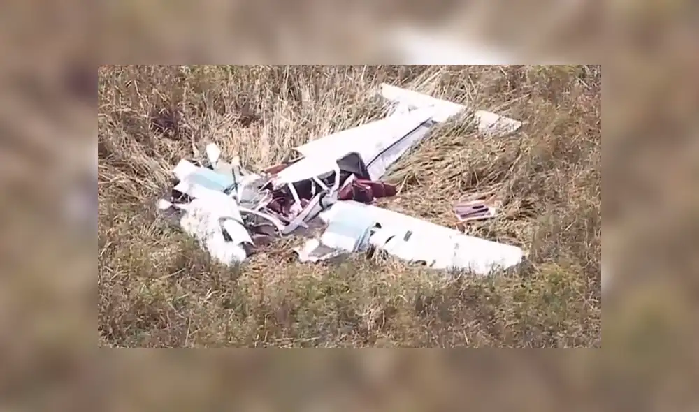 Mueren 3 personas tras colisión de dos avionetas en Florida [VIDEO]