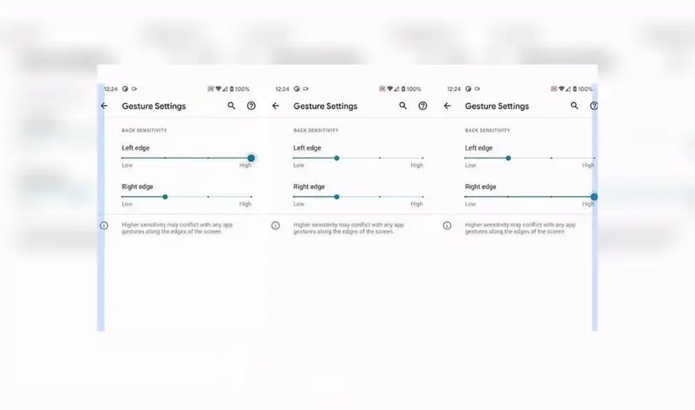 La navegación por gestos en EMUI 11 de Huawei.