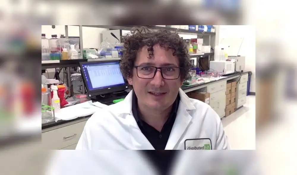Jacob Glanville habla sobre los anticuerpos descubiertos. Captura de video: CBS 8 San Diego. Jacob Glanville habla sobre los anticuerpos descubiertos. Captura de video: CBS 8 San Diego.