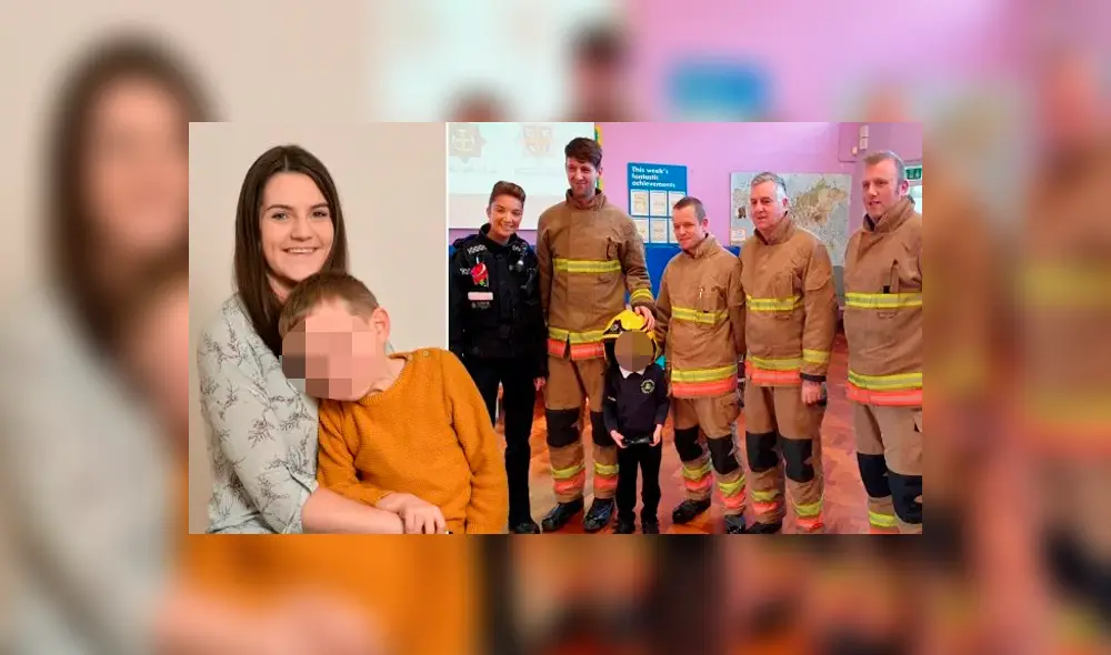 Niño de 5 años salva la vida de su madre y es reconocido con el Premio Joven Héroe [FOTOS]