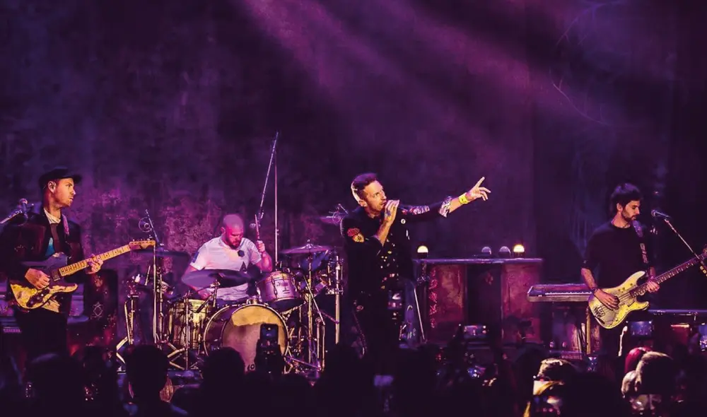 Coldplay vuelve al Perú en el 2022. Foto: instagram @coldplay