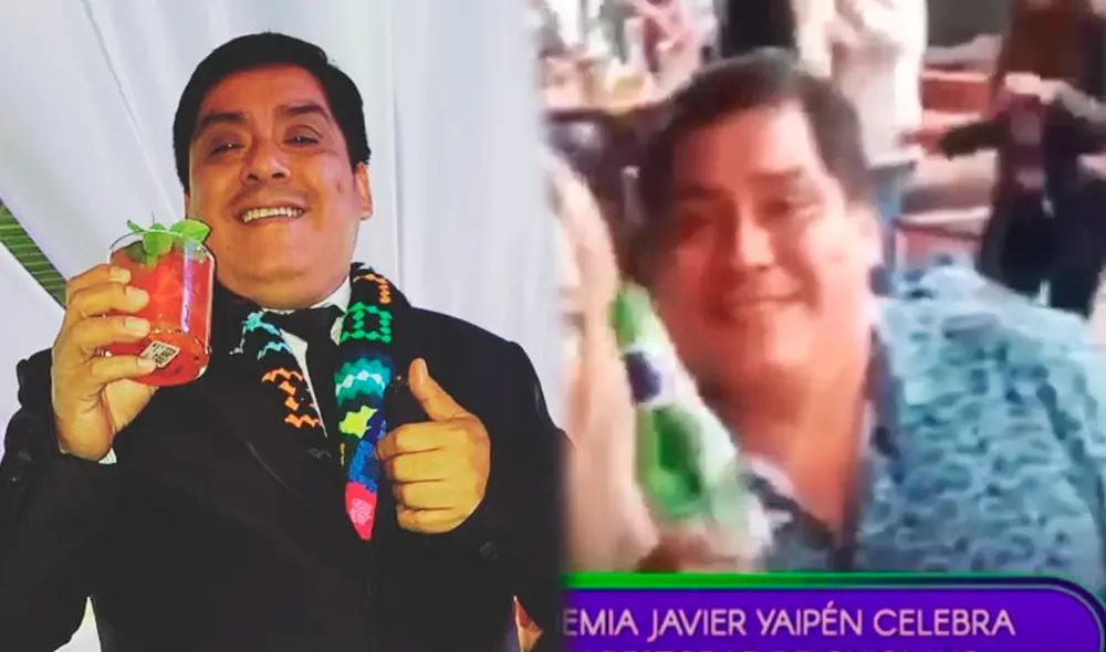 Figuras del espectáculo como Javier Yaipén continúan infringiendo las normas. Foto: capturas Latina TV Figuras del espectáculo como Javier Yaipén continúan infringiendo las normas. Foto: capturas Latina TV