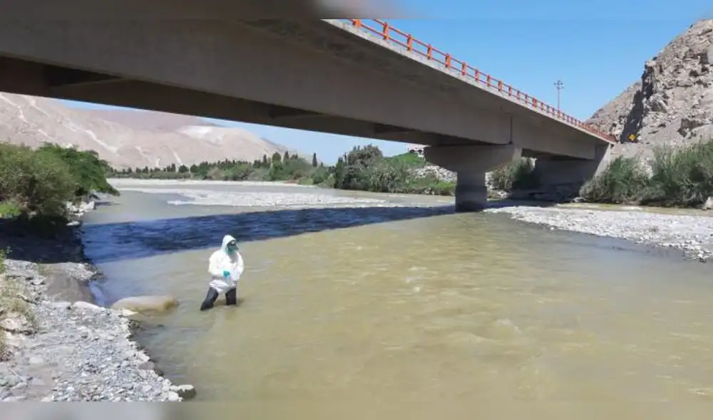 Caudal presentaba coloración amarillenta. Caudal presentaba coloración amarillenta.