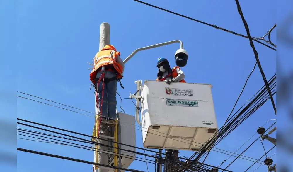 Instalación se encuentra en un 80%. Foto: Municipalidad de Cajamarca. Instalación se encuentra en un 80%. Foto: Municipalidad de Cajamarca.