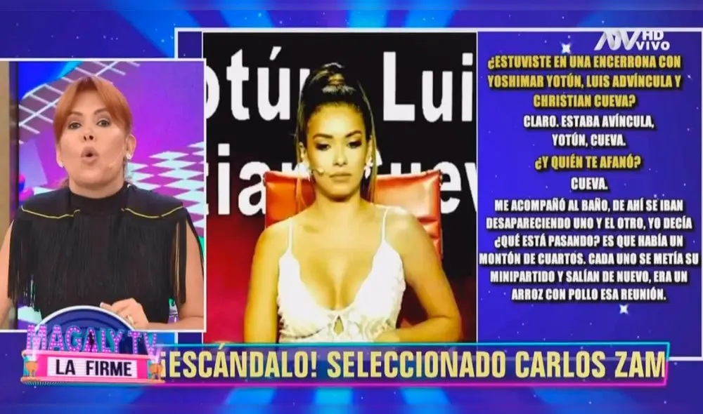 Magaly Medina expone a Beto Ortiz