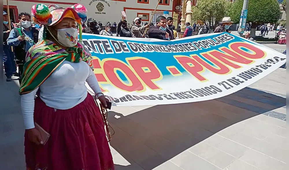 postura. FOP pide defender recursos naturales y que no sean solo materia prima.