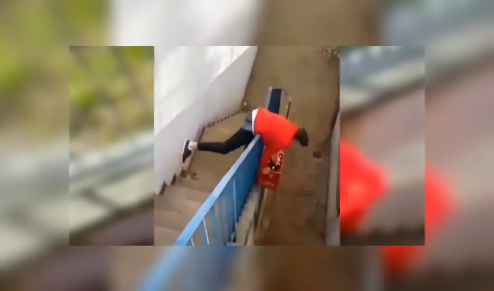Facebook: Joven utiliza ingeniosa técnica para salvar sus cervezas cuando estaba a punto de caerse [VIDEO]