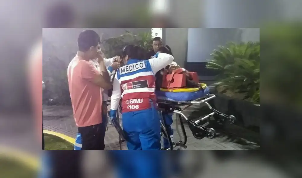 La víctima fue trasladada a la clínica San Pablo. La víctima fue trasladada a la clínica San Pablo.