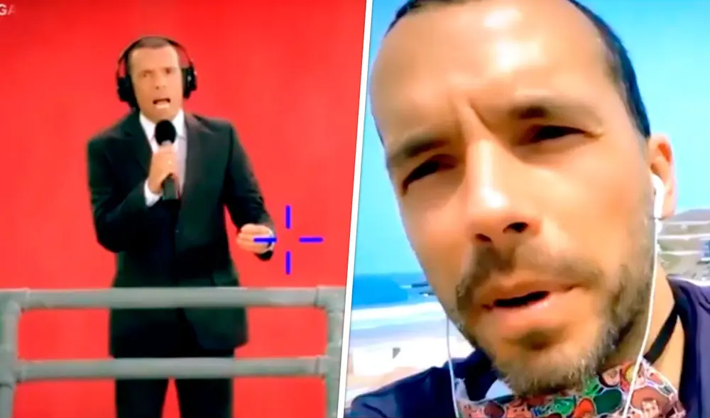 Rodrigo Palacios se 'convirtió' en el destacado periodista deportivo, a casi dos años de su muerte, para dar un valioso mensaje. Foto: captura/ATV