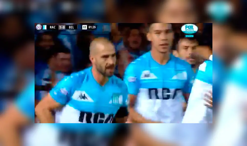 Racing vs Belgrano: Lisandro López anotó gol de vestuario y firmó el 1-0 [VIDEO]