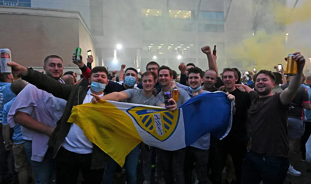 Leeds United: hinhca enloquece con el ascenso del equipo a la Premier League.