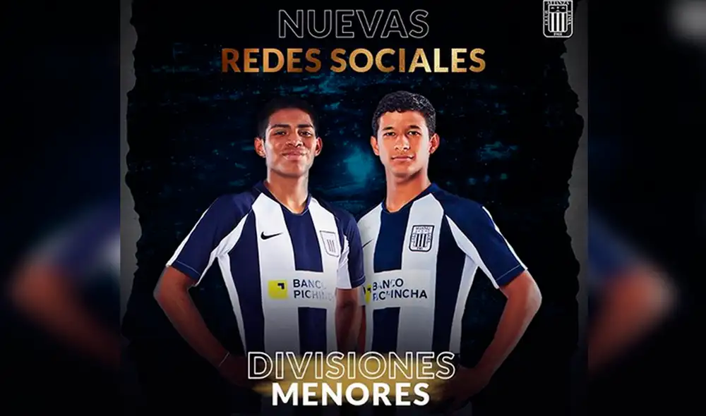 Alianza Lima lanzó nueva cuenta oficial dedicada a sus divisiones menores. (FOTO: Alianza Lima). Alianza Lima lanzó nueva cuenta oficial dedicada a sus divisiones menores. (FOTO: Alianza Lima).