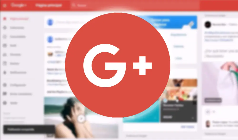 Google+ cerró el 2 de abril de 2019. Foto: composición LR