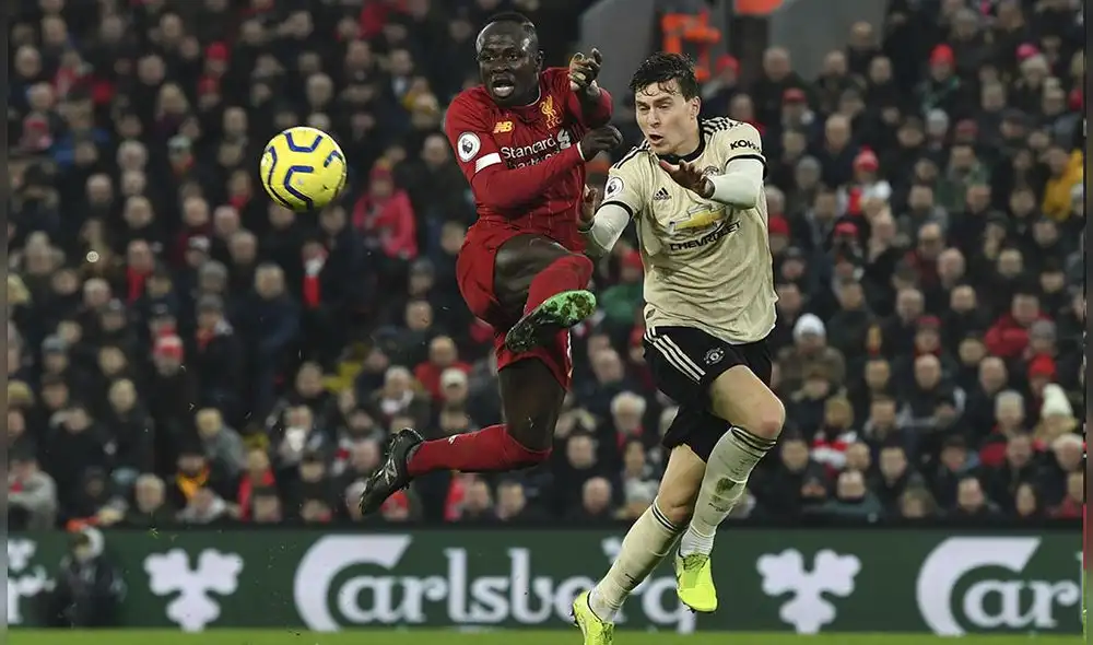 Liverpool venció 2-0 a Manchester United y prolongó su racha de partidos invicto. Foto: AFP. Liverpool venció 2-0 a Manchester United y prolongó su racha de partidos invicto. Foto: AFP.