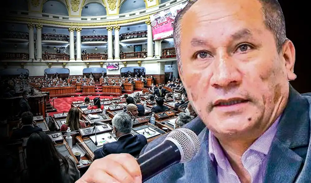 El prófugo Juan Silva afrontó una moción de interpelación en noviembre del 2021. Foto: composición de La República El prófugo Juan Silva afrontó una moción de interpelación en noviembre del 2021. Foto: composición de La República