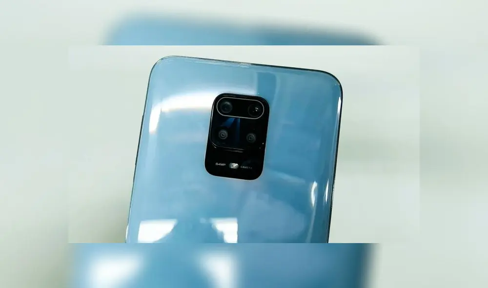 El Redmi Note 9 Pro de Xiaomi posee un sistema de cuatro cámaras, cuyo sensor principal es de 64MP. Foto: Daniel Robles