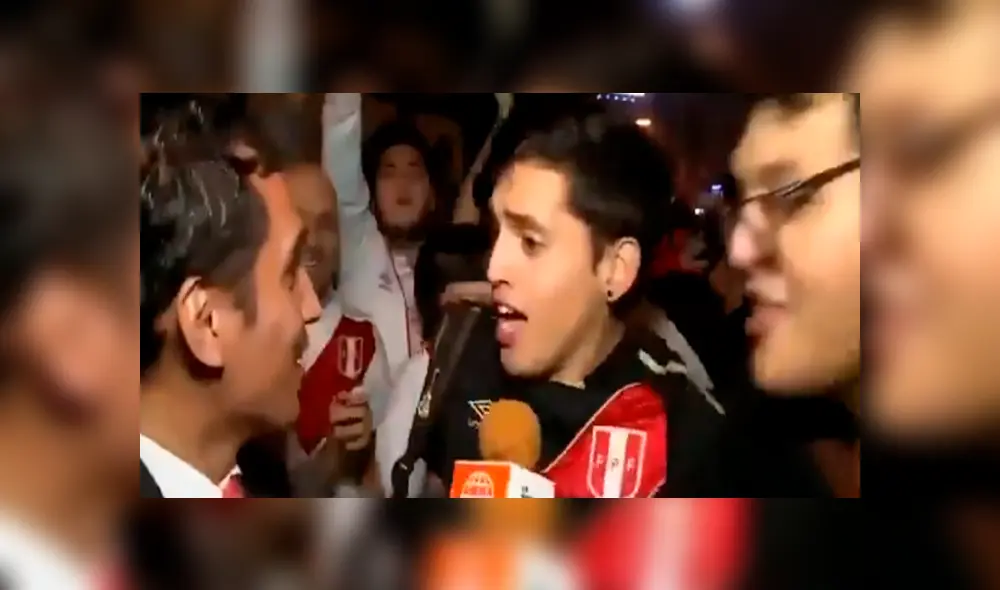 Facebook viral: roban celular a hincha que celebraba triunfo de Perú contra Chile y este reacciona así