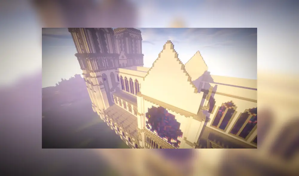 Réplica en Minecraft de la Catedral de Notre Dame demuestra su impresionante arquitectura [FOTOS Y VIDEO]