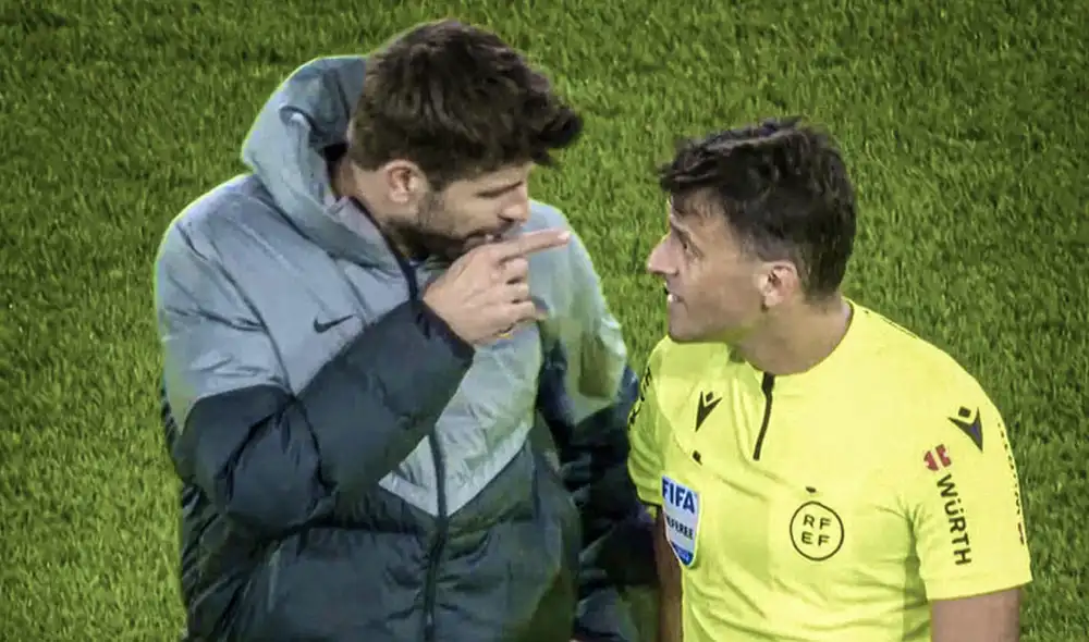 Piqué no ingresó ante Osasuna en su último partido. Foto: ESPN Piqué no ingresó ante Osasuna en su último partido. Foto: ESPN