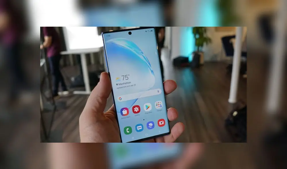 Samsung presentó al Galaxy Note 10 y Note 10+. Samsung presentó al Galaxy Note 10 y Note 10+.
