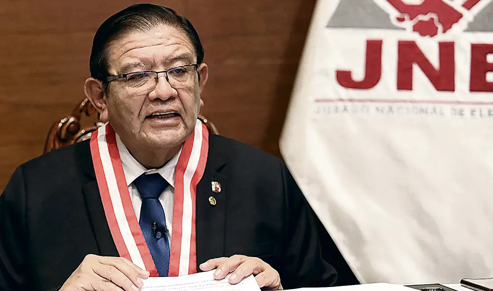 Víctima. Jorge Salas es el jefe del máximo órgano electoral. Foto: difusión Víctima. Jorge Salas es el jefe del máximo órgano electoral. Foto: difusión