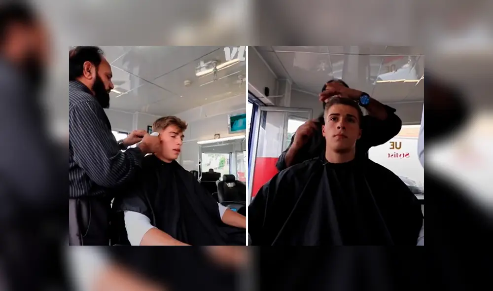 Vía Facebook. Un joven acudió hasta la peluquería con peores referencia de su ciudad y ahora luce así.