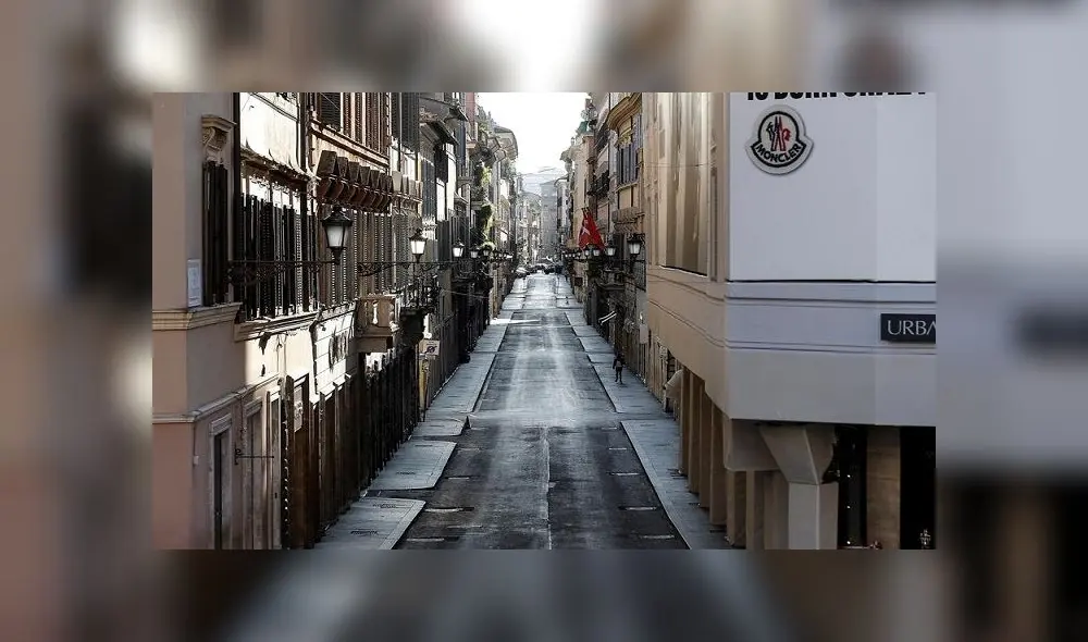 Calles desoladas es normal ahora tras la expansión del coronavirus. Foto: EFE Calles desoladas es normal ahora tras la expansión del coronavirus. Foto: EFE