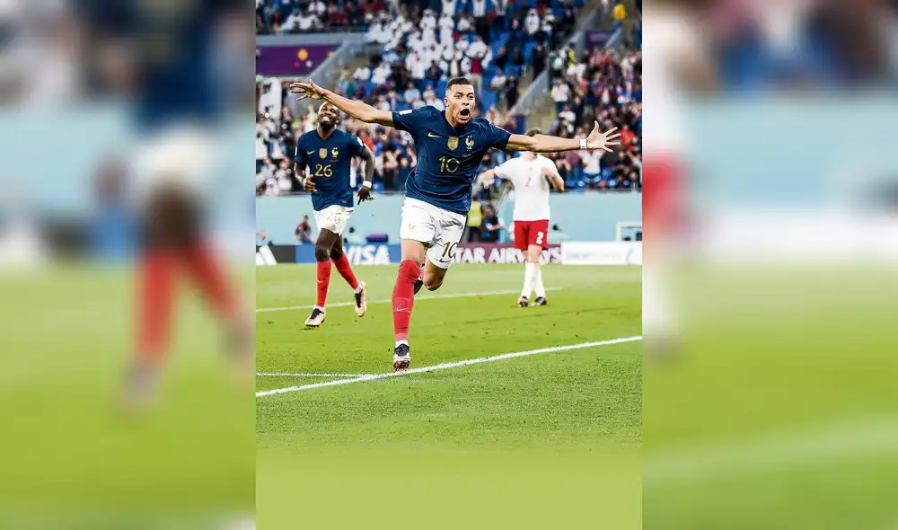 Con doblete de Mbappé, Francia clasificó a los octavos de final del Mundial. Foto: difusión Con doblete de Mbappé, Francia clasificó a los octavos de final del Mundial. Foto: difusión