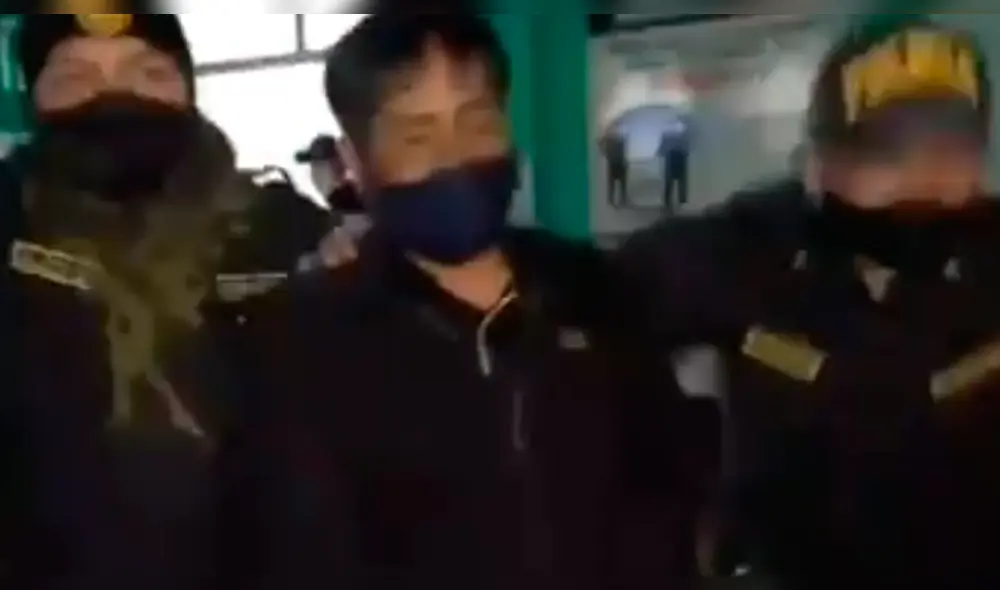 Ocurrió en pleno toque de queda. (Foto: Captura).