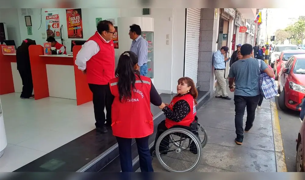 Locales en Tacna no cumplen con accesibilidad para personas con discapacidad Locales en Tacna no cumplen con accesibilidad para personas con discapacidad