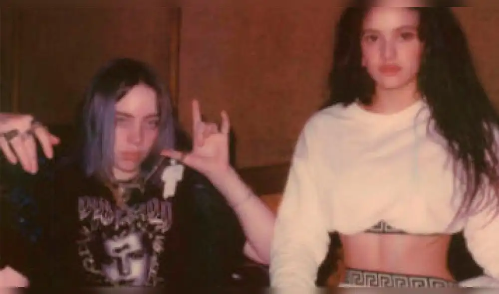 Billie Eilish y Rosalía Billie Eilish y Rosalía