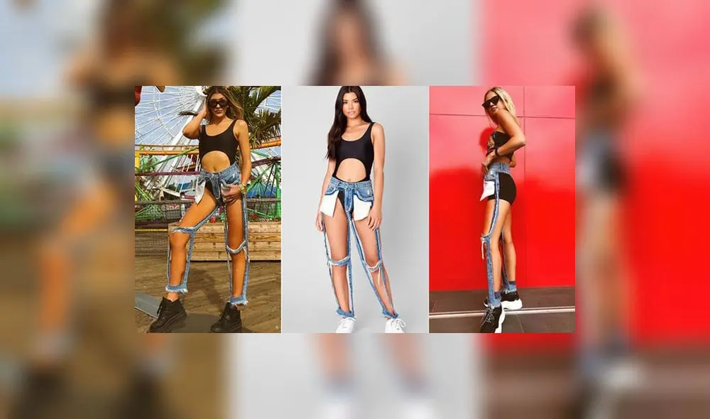 Facebook: se agotan los singulares ‘jeans de corte extremo’ que cuestan 168 dólares [FOTOS]