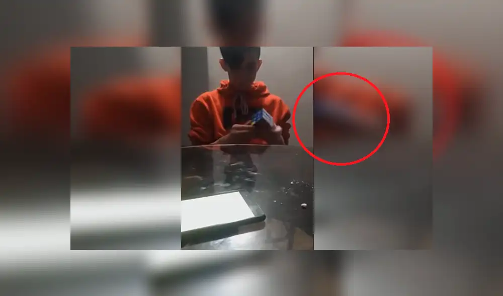 YouTube viral: preciso momento en que 'niña fantasma' aparece y asusta a joven en Chile [VIDEO]
