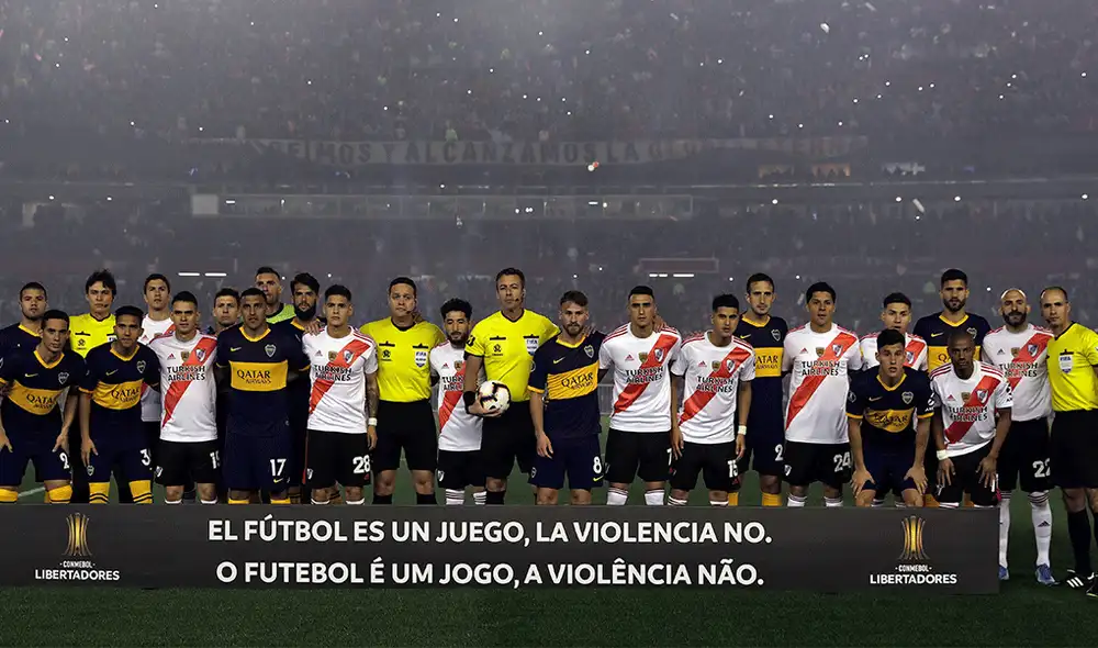 Sigue aquí EN VIVO ONLINE el superclásico de Argentina entre River Plate y Boca Juniors por las semifinales de la Copa Libertadores | Foto: AFP Sigue aquí EN VIVO ONLINE el superclásico de Argentina entre River Plate y Boca Juniors por las semifinales de la Copa Libertadores | Foto: AFP