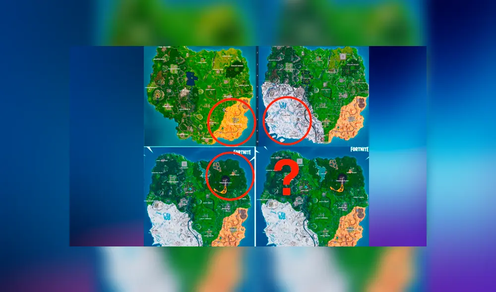 Filtran posible mapas de la temporada 10 de Fortnite. Filtran posible mapas de la temporada 10 de Fortnite.