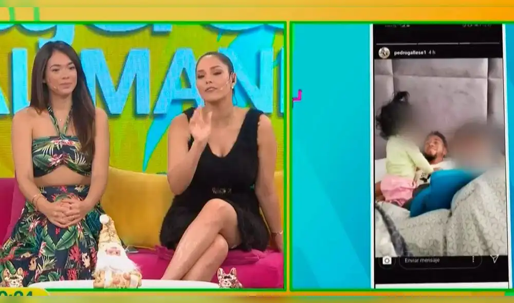 Jazmín Pinedo indignada por serenata de Pedro Gallese a su aún esposa Claudia Díaz