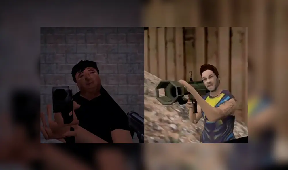 Tapir 590 vs Nicola Porcella en Half Life.