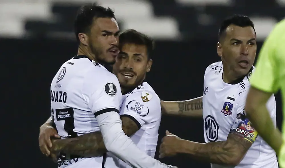 Paredes marcó desde el punto penal para Colo Colo. (Créditos: AFP) Paredes marcó desde el punto penal para Colo Colo. (Créditos: AFP)