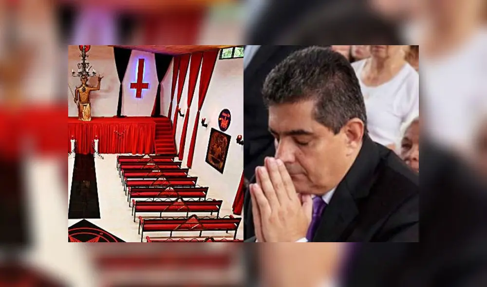 Carlos Eduardo Osorio Buriticá, sacerdote y gobernador de Quindío (Colombia), quiere ponerle fin a la Iglesia de Lucifer. Foto: Difusión