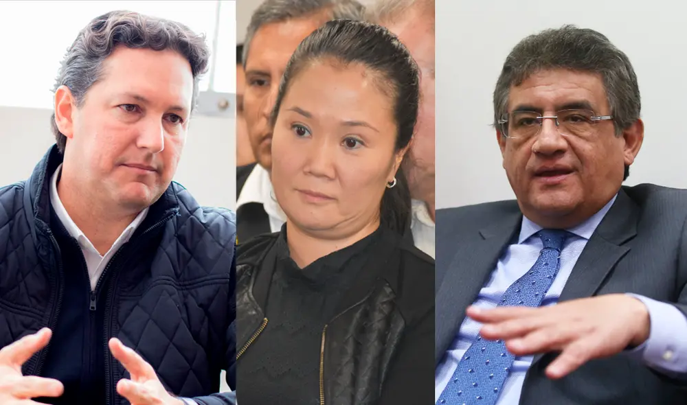 Daniel Salavery, Keiko Fujimori y Juan Sheput. Foto: La República. Daniel Salavery, Keiko Fujimori y Juan Sheput. Foto: La República.