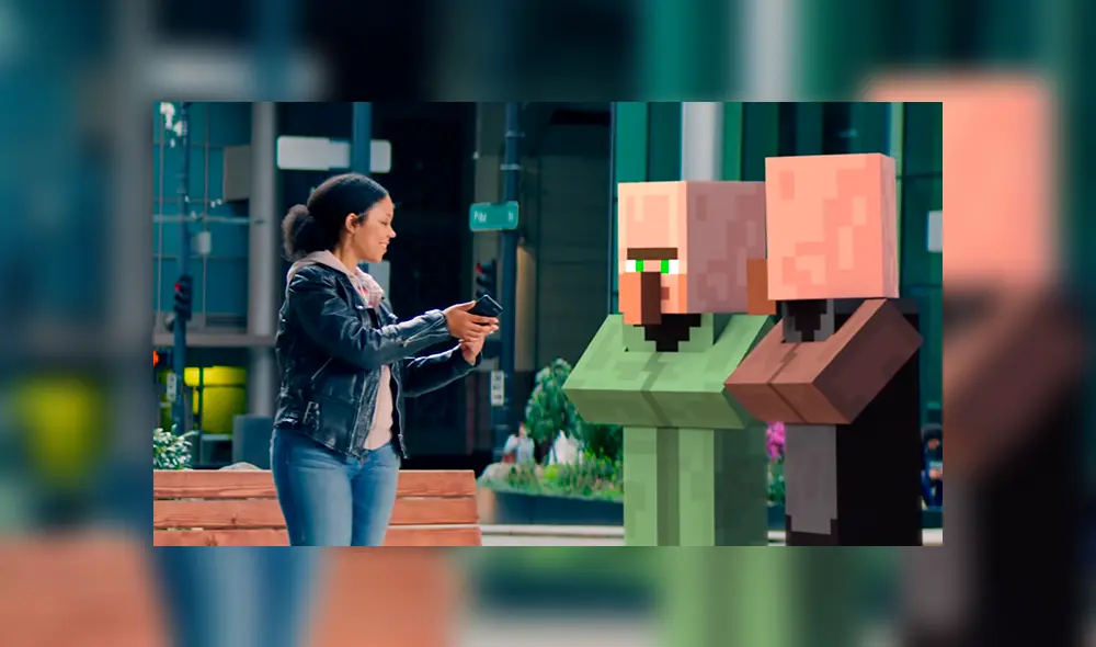 Minecraft y Minecraft Earth estarán sincronizados a través de la creación de personajes.